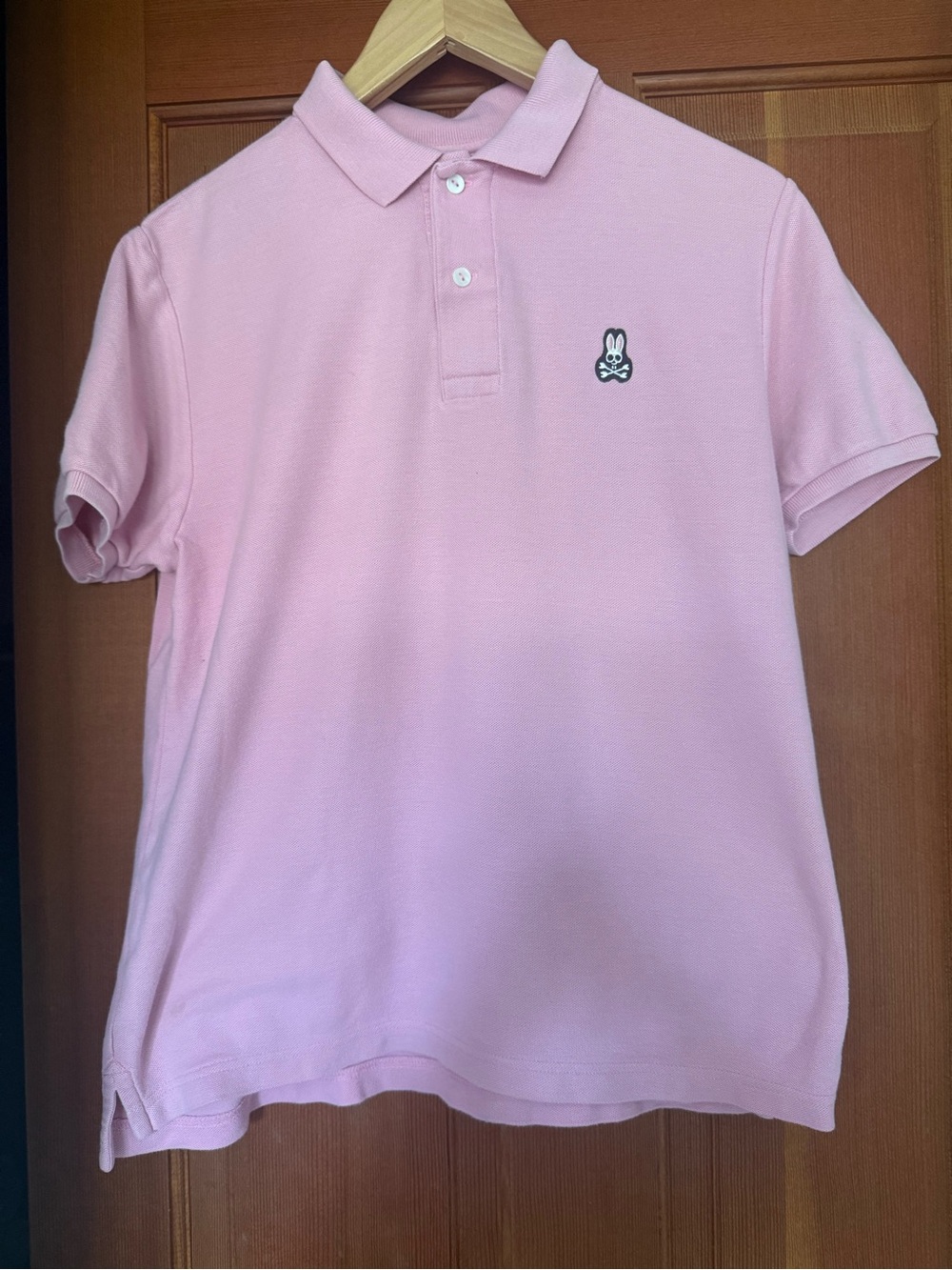 Psycho Bunny Pink Short-Sleeve Polo for Kids